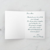 Happy Birthday Mam Photo Card sjabloon (Binnen)