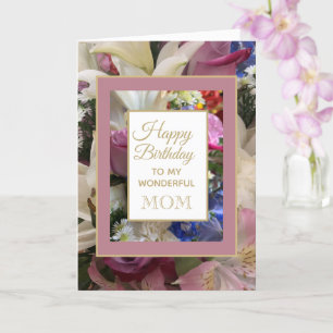 Happy Birthday Mam wenskaart Kaart