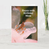 Happy Birthday mama Azalea Flower Kaart (Voorkant)