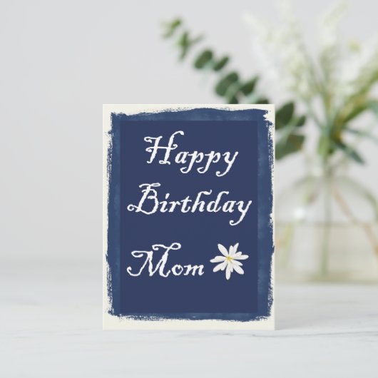 Happy Birthday mama Briefkaart (Staand voorkant)