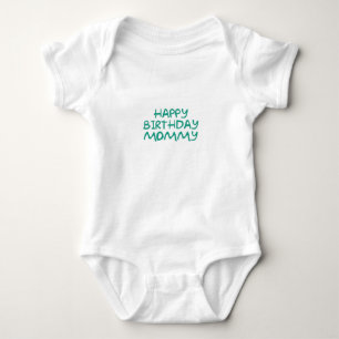 Happy Birthday mama gerber onsie Romper