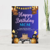 Happy Birthday mama Kaart (Voorkant)