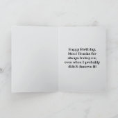 Happy Birthday mama Kaart (Binnen)