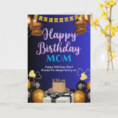 Happy Birthday mama Kaart (Gele Bloem)