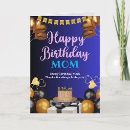 Happy Birthday mama Kaart