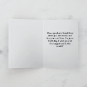 Happy Birthday mama Kaart (Binnen)