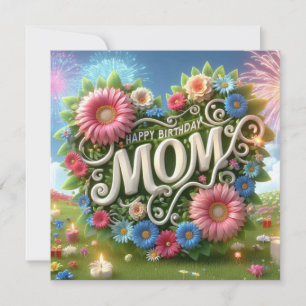 Happy Birthday mama Kaart
