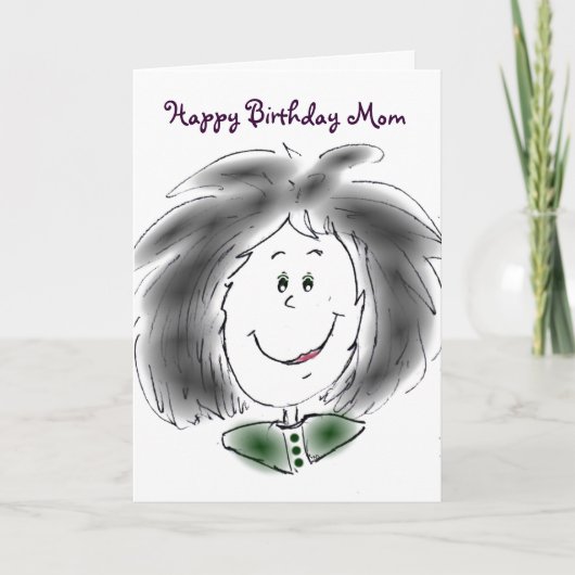 Happy Birthday mama Kaart (Voorkant)