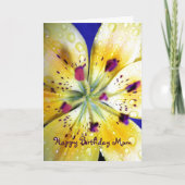 Happy Birthday mama Kaart (Voorkant)