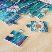 Happy Birthday Mama Llama aanpassen Legpuzzel (Zijkant)