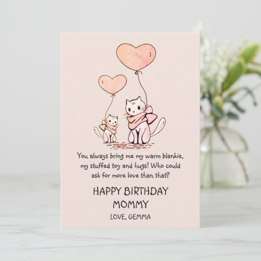 Happy Birthday mammmammapletroze (Staand voorkant)