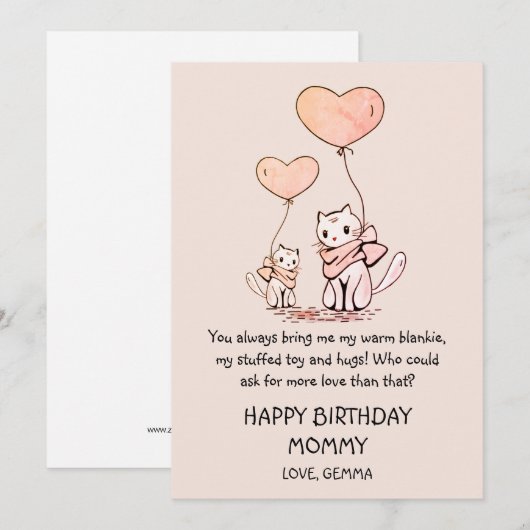 Happy Birthday mammmammapletroze (Voorkant / Achterkant)