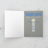 Happy Birthday Man I Love Funny Birthday Kaart (Binnen)