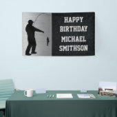 Happy Birthday Mannen Vist banner (Beurs)