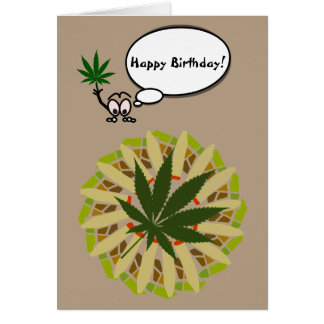 Happy Birthday - Marijuana Humor