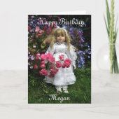 Happy Birthday Megan Kaart (Voorkant)