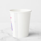 Happy Birthday Mermaid Cup Papieren Bekers (Links)