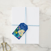 Happy Birthday Mermaid | In het Zee Cadeaulabel (Met Touw)