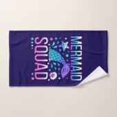 Happy Birthday Mermaid Squad-68296 Bad Handdoek (Handdoek)