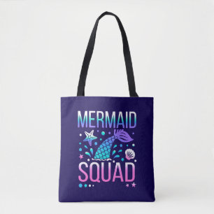 Happy Birthday Mermaid Squad-68296 Tote Bag