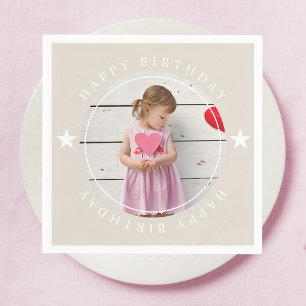 Happy Birthday met foto Servet