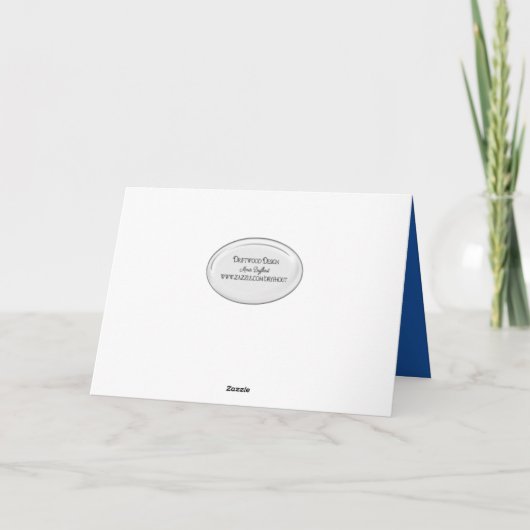 Happy Birthday met lichtspoor Kaart (Achterkant)