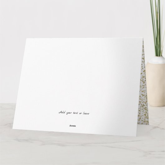 Happy Birthday met persoonlijke naam en foto Kaart (Achterkant)