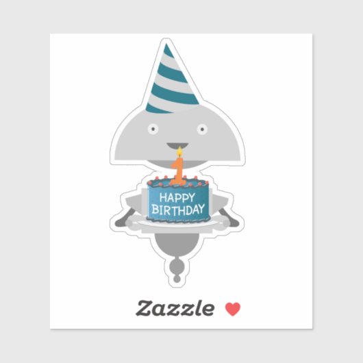 Happy Birthday Mia Sticker (Vel)