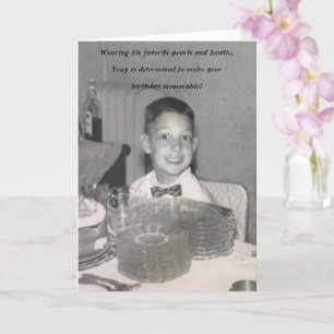 Happy Birthday, mijn Fashionista vriend Kaart