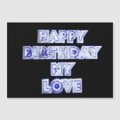 Happy Birthday Mijn liefde (Voorkant)