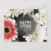 Happy Birthday Mijn liefde Briefkaart (Voorkant)