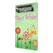 Happy Birthday Mini Klembord (Angled2)