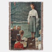 Happy Birthday, Miss Jones van Norman Rockwell Deken (Voorkant Verticaal)