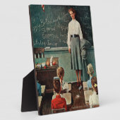 Happy Birthday, Miss Jones van Norman Rockwell Fotoplaat (Zijkant)