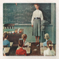 Happy Birthday, Miss Jones van Norman Rockwell