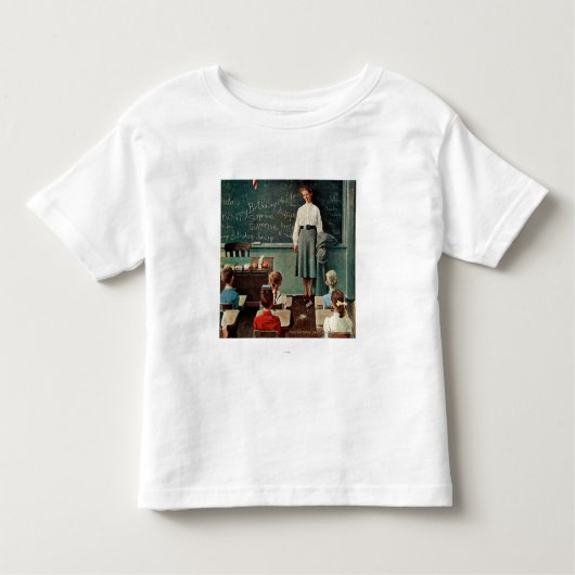 Happy Birthday, Miss Jones van Norman Rockwell Kinder Shirts (Voorkant)