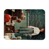 Happy Birthday, Miss Jones van Norman Rockwell Magneet (Horizontaal)