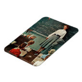 Happy Birthday, Miss Jones van Norman Rockwell Magneet (Linkerzijde)