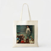 Happy Birthday, Miss Jones van Norman Rockwell Tote Bag (Voorkant)