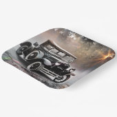 Happy Birthday Model A-auto Papieren Bordje (Gebogen)