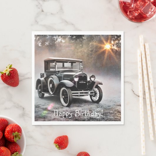 Happy Birthday Model A-auto Servet (Insitu)