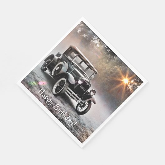 Happy Birthday Model A-auto Servet (Hoek)