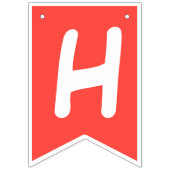 Happy Birthday Modern Simple Cool Photos Vlaggetjes (Tweede vlag)