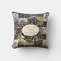 Happy Birthday Moeder Familie Foto Collage Templat