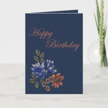 Happy Birthday Moeder Folded Kaart