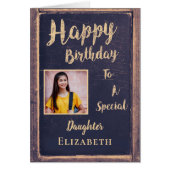 Happy Birthday moeder to Daughter Card (Voorkant)