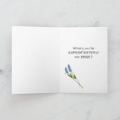 Happy Birthday moederkaart Kaart (Binnen)