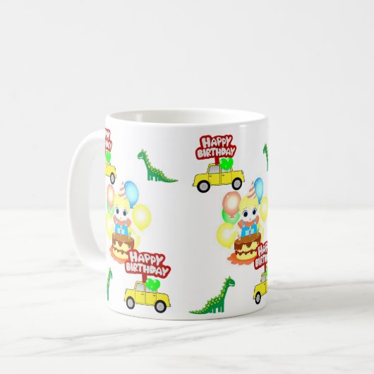 Happy Birthday Mok Alligator (Voorkant links)