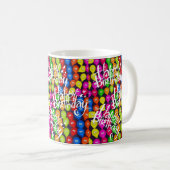 Happy Birthday Mok Balloons (Voorkant rechts)