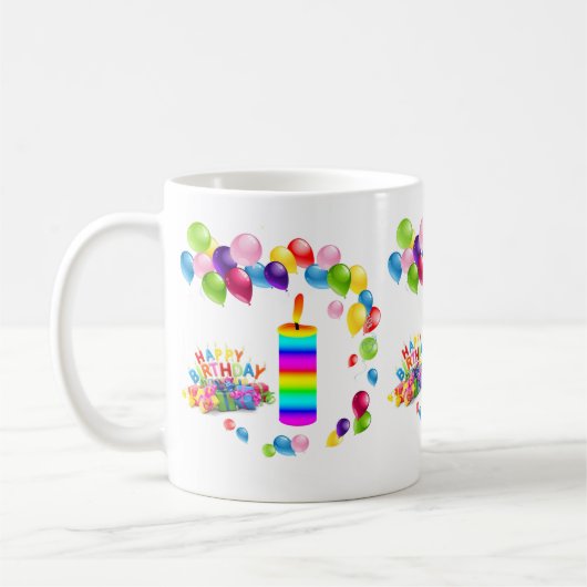 Happy Birthday Mok Candle (Links)